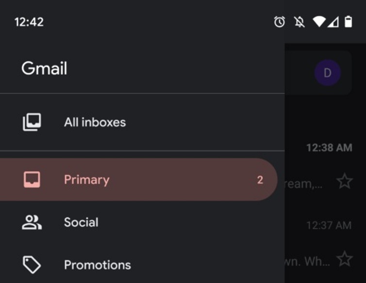 dark mode